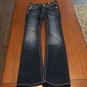 Miss Me Jeans Bootcut Size 16 kids/women’s 24/25